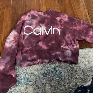 Crop sweatshirt Calvin Klein size small